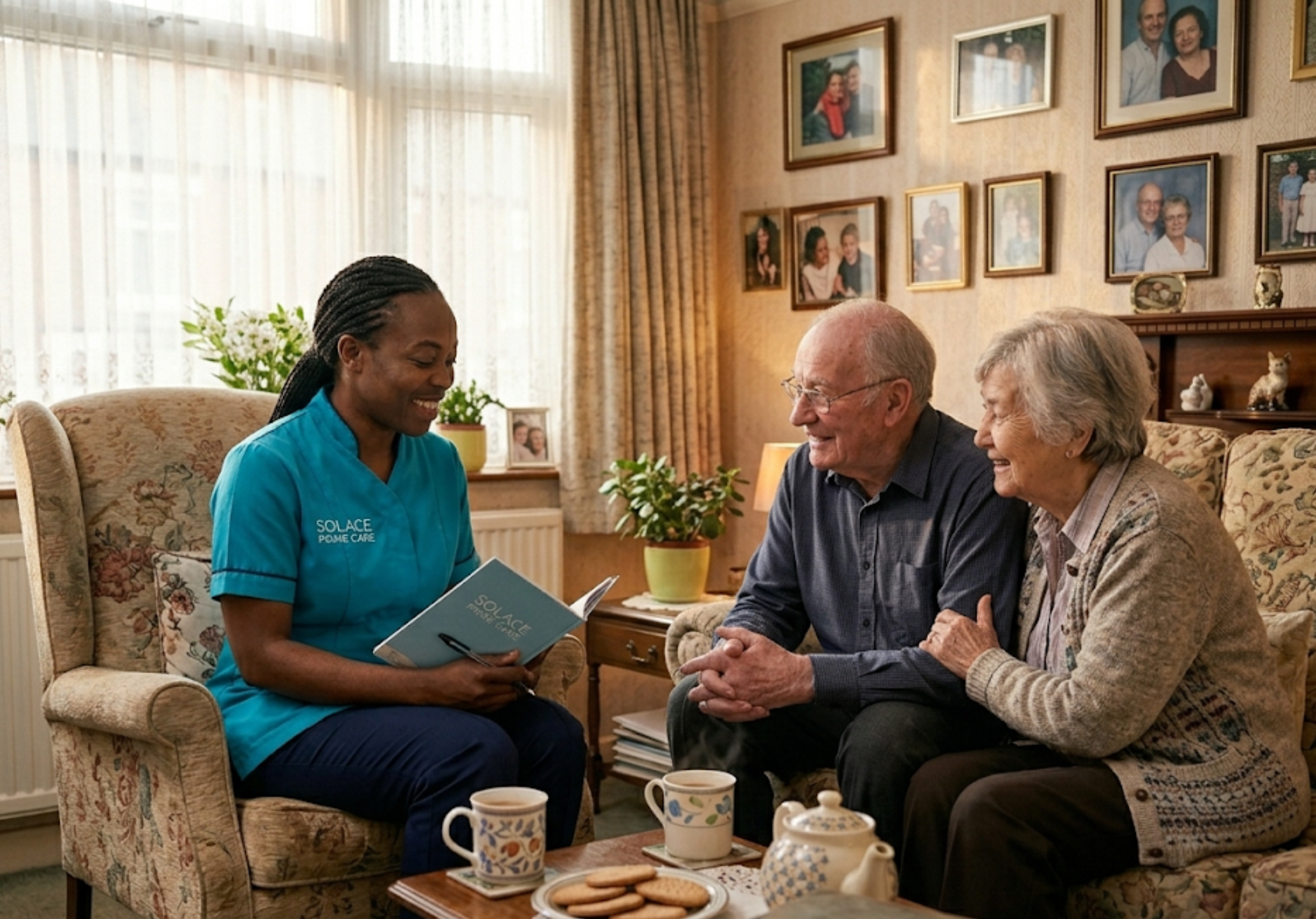 Book a free home care assessment in Sheffield — Solace Prime Care